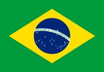 The flag of Brazil