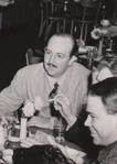 T. Hee in 1941, sitting next to Ward Kimball