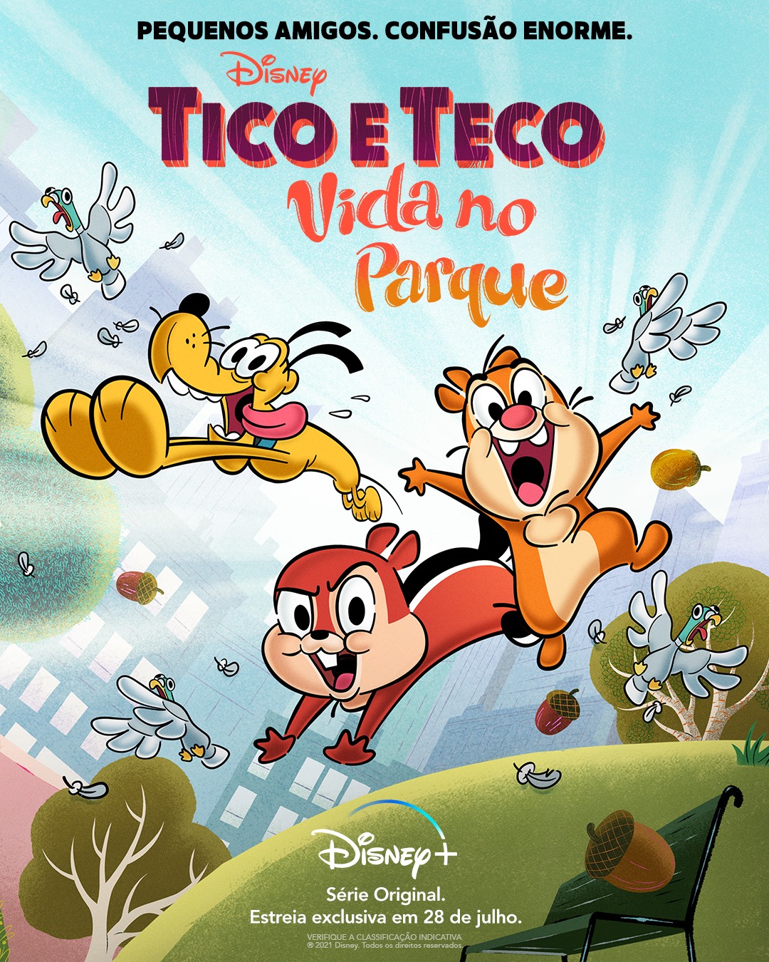 Tico e Teco – Vida no Parque: Disney+ divulga abertura da série – ANMTV