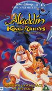 Aladdin and the King of Thieves UK VHS