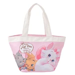 Marie and her brothers on a tote bag.