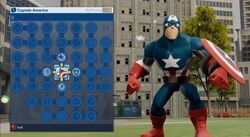 Captain America and the Skill Tree, from Disney Infinity Marvel Super Heroes