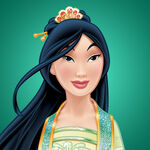 Mulan in the official website