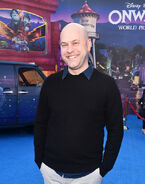 Dan Scanlon at premiere of Onward in February 2020.