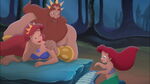 Athena, Triton and Ariel.