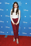 Olivia Rodrigo attending the 2020 D23 Expo.