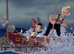 Pinocho & Geppetto huyen Monstruo