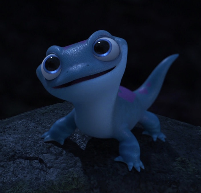 Feuergeist Bruni Salamander Fire Spirit Frozen 2 Eiskönigin II Licht Neu Disney 