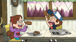 Dipper and Mabel's pouring syrup race