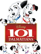101 Dalmatians poster-cover art