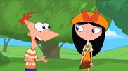 Phineas tells Isabella to get sap from a Maraca nut tree.