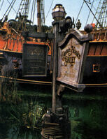 Captain Hook's Galley Signage Disneyland