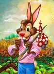 Concept art of Br'er Rabbit by Suzanne Rattigan