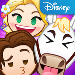 Rapunzel emoji on the 2nd Tangled app icon.