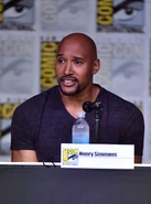 Henry Simmons speaks at the 2016 San Diego Comic Con.