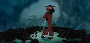 Kuzco accidentally wakes up Jaguars