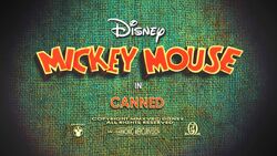 Mickey Mouse 402 Canned