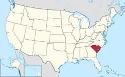 South Carolina Map