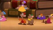 Mice with Jaq and Gus in Cinderella II: Dreams Come True