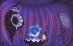 Ursula's Lair in Kingdom Hearts.