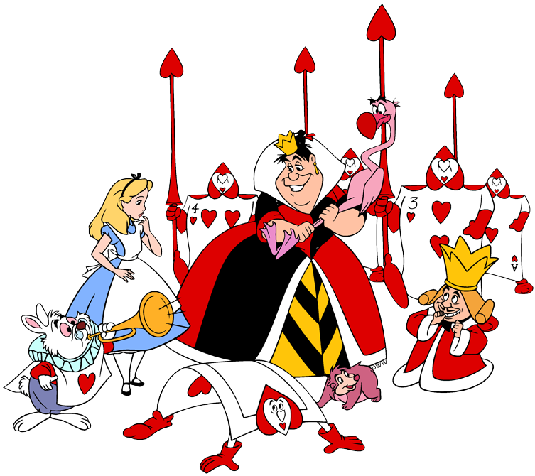 alice in wonderland queen of hearts original movie