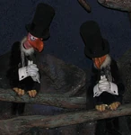 Boothill Boys (WDW).jpg (843 KB) The Boothill Boys in the instrumental version of "Burrow's Lament" in Splash Mountain at the Magic Kingdom. (1992-2023)