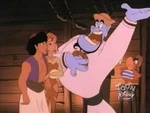 Genie: "Hi kids! Let’s get you a table! My name is Gene and I’ll be your waiter."