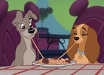 Lady and Tramp in House of Mouse