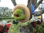 Jose Carioca topiary