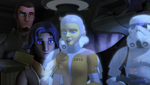 Hologram of Luminara in Rebels.