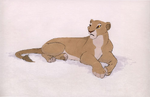 Sarabi by supervising animator, Russ Edmonds