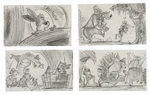 SplashMountainBoys05.jpg (216 KB) Br'er Rabbit in a storyboard for Splash Mountain Boys