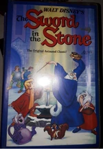 The Sword in the Stone 1980s AUS VHS