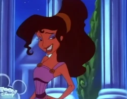 Megara Adolescente en La serie
