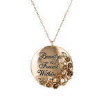 Beauty and the Beast Necklace with Pendant by Danielle Nicole - Live Action Film