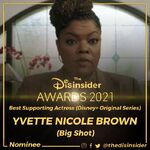 Disinsider Awards 2021 Yvette Nicole Brown (Big Shot)