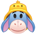 Baby Chick Eeyore's emoji for Disney Emoji Blitz