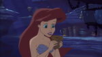 Ariel returns to her old grotto