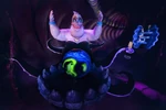 Urusla animatronic in Under the Sea: Journey of the Little Mermaid