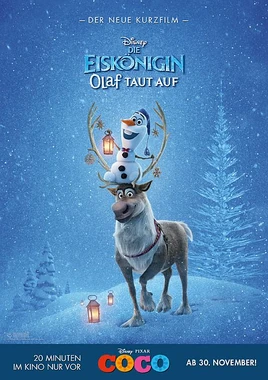 Die Eiskönigin Olaf taut auf Poster