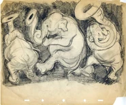 Концепт-арт Розовых Слонов