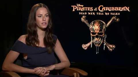 Pirates of the Caribbean 5 Interview - Kaya Scodelario