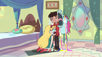 Star and Pony Head crying on Marco