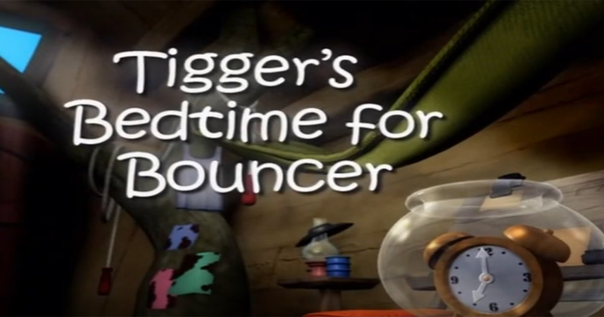Tigger s Bedtime for Bouncer Disney Wiki Fandom