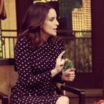 Tina Fey on Live with Kelly and Michael March 17 12014