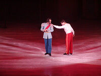 Grand Duke with Prince Charming in Disney on Ice