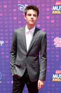 Corey Fogelmanis attending the 2016 Radio Disney Music Awards.