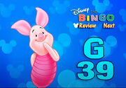 Disney DVD Bingo Piglet