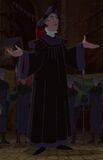 Frollo upon arriving at the Court of Miracles