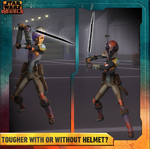 Sabine and Darksaber promo